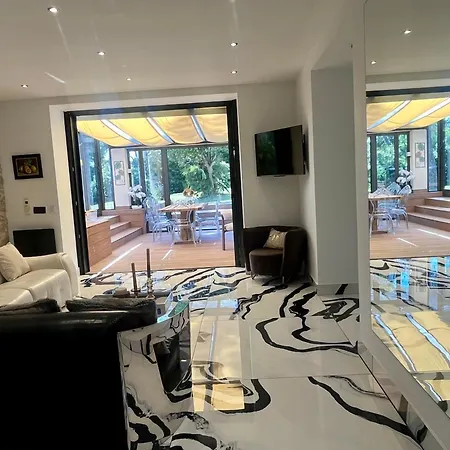 Villa Un Joyau Vue Cap D'antibes Piscine Body Fitness Sauna &